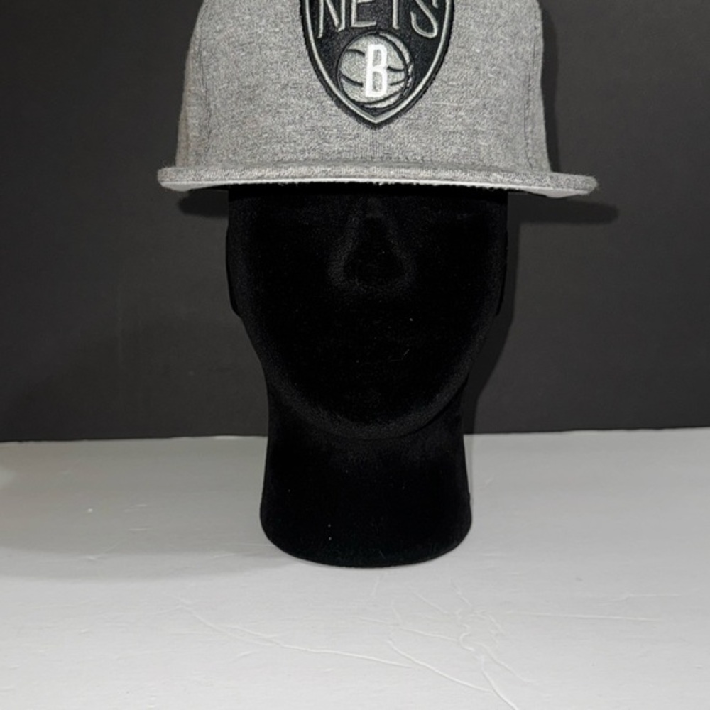 Mitchell & Ness Hat I NY Nets I Gray I Size OSFM